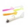 Vierme MUSTAD Aji Micro Hila 4.3cm, Clear Rainbow Glitter, 12buc/plic