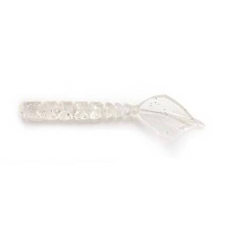 Vierme MUSTAD Aji Micro Hila 4.3cm, Clear Silver Glitter, 12buc/plic