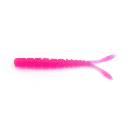 Vierme MUSTAD Aji Micro Pilo 5cm, UV Clear Pink, 15 buc/plic