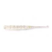 Vierme MUSTAD Aji Micro Plu 5cm, culoare Clear Rainbow Glitter, 15buc/plic