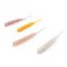 Vierme MUSTAD Aji Micro Plu 5cm, culoare Clear Rainbow Glitter, 15buc/plic