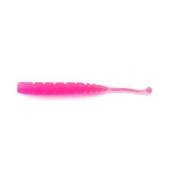 Vierme MUSTAD Aji Micro Plu 5cm, culoare UV Clear Pink, 15buc/plic