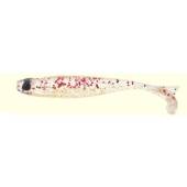 Shad MUSTAD Mezashi Tail Minnow 7.6cm, culoare Red Gold Glitter, 6buc/plic