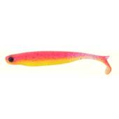 Shad MUSTAD Mezashi Z-Tail Minnow 7.6cm, culoare Shocking Pink, 6buc/plic