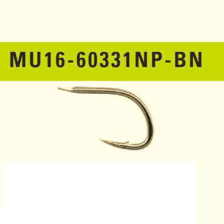 Carlig MUSTAD Carp Power Nr.8, Black Nickel, 10buc/plic