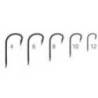 Carlig MUSTAD 10028-BLN Nr.6 Black Nickel, 10buc/plic