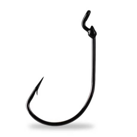 Carlig offset MUSTAD Ultrapoint Grip Pin, Black Nickel, 3/0, 5buc/plic