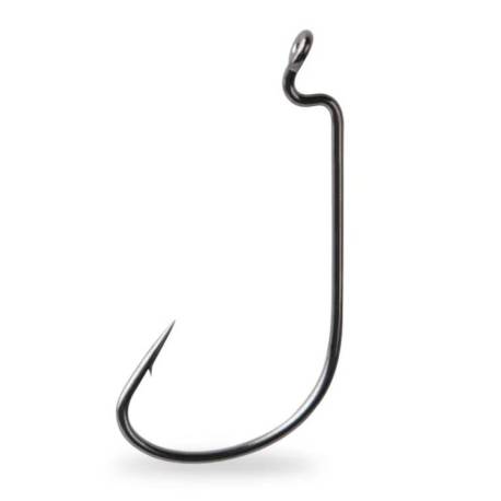 Carlig offset MUSTAD Mega Bite Worm Nr.2, 10buc/plic