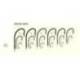 Carlige stationar MUSTAD Crystal Nickel Nr.6, 10buc/plic