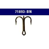 Ancora tripla MUSTAD 71893BN 1/0, Black Nickel, 25buc/plic