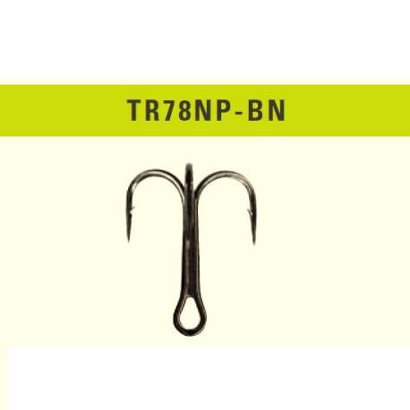 Ancora tripla MUSTAD KVD Elite Round Bend Treble Nr.8, 6buc/plic