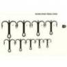 Ancora tripla MUSTAD KVD Elite Round Bend Treble Nr.8, 6buc/plic
