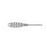 Vierme MUSTAD Aji Micro NAF 5cm, culoare Clear Luminous Silver Glitter