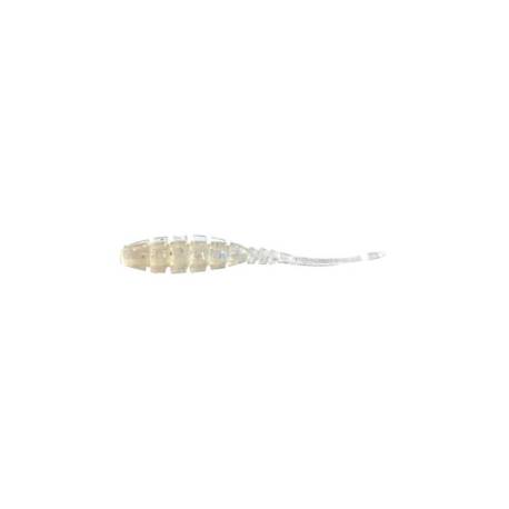 Vierme MUSTAD Aji Micro NAF 5cm, culoare Clear Rainbow Glitter