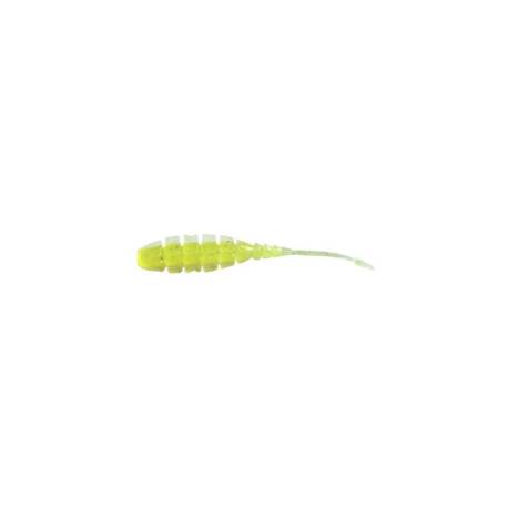 Vierme MUSTAD Aji Micro NAF 5cm, culoare UV Clear Chartreuse