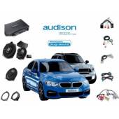 Pachet difuzoare auto dedicate AUDISON Hi-Fi BMW, amplificator AP 8.9 BIT