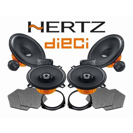 Pachet difuzoare auto HERTZ Dieci dedicat Opel Astra H (2004 - 2014)
