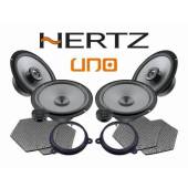 Pachet difuzoare auto HERTZ Uno dedicat Nissan Note (2014 - 2019)