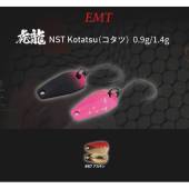 Lingurita oscilanta NEO STYLE Kotatsu 0.9g, culoare 87 Gold Front Clear Red Back