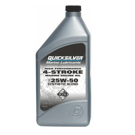 Ulei semi-sintetic QUICKSILVER 25W-50 pentru motoare Mercury Verado, 1L