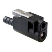 Conector alimentare rezervor EASTERNER 10mm pentru motoare Mercury/Mariner