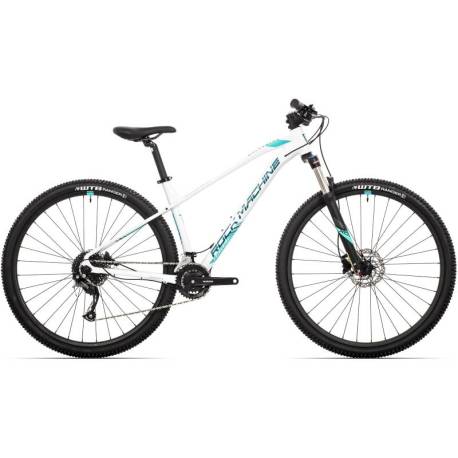 Bicicleta MTB-HT ROCK MACHINE Catherine 20-29 29 - Alb/Cyan, XS-13.5