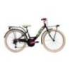 Bicicleta de copii Adriatica CTB 24 Donna 2021 6V, negru/alb/roz