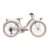Bicicleta de copii Adriatica CTB 24 Donna 2021 6V, alb/roz
