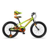 Bicicleta de copii Sprint Casper 20 1SPD, verde neon mat