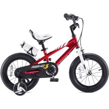 Bicicleta de copii RoyalBaby Freestyle 16, rosu