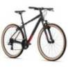 Bicicleta MTB-HT ROCK MACHINE Crossride 100 29''- Negru/Rosu, XL-21