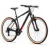 Bicicleta MTB-HT ROCK MACHINE Crossride 100 29'' - Negru/Rosu, M-18