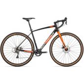 Bicicleta MTB-HT ROCK MACHINE Gravelride 200 28 Negru/Portocaliu L-56cm