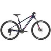 Bicicleta MTB-HT ROCK MACHINE Catherine 70-27, albastru/roz/argintiu, M-43cm