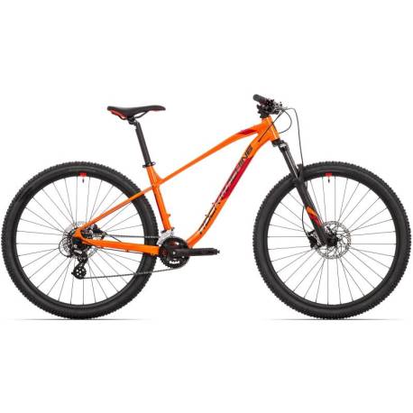 Bicicleta MTB-HT ROCK MACHINE Blizz 10-29 29'' Portocaliu/Rosu/Negru S-15