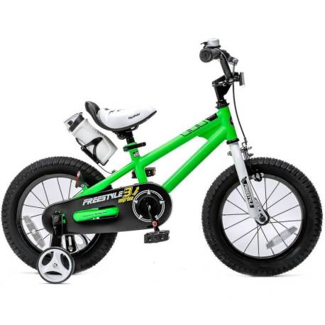 Bicicleta copii RoyalBaby Freestyle 14, verde