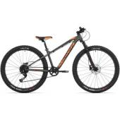 Bicicleta MTB-HT ROCK MACHINE Blizz HD 27 - khaki/portocaliu neon/negru, S-15