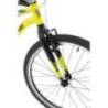 Bicicleta copii ROCK MACHINE Thunder 24 VB 24'' - Galben Fluo/Negru 12.5''