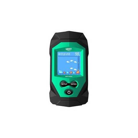 Sonar pescuit LUCKY Starter, 200khz, raza 100m, LCD 2"