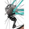 Bicicleta MTB-HT ROCK MACHINE Gravelride 500 28'' - Turcoaz/Negru/Argintiu, M-54cm