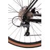 Bicicleta MTB -HT Rock Machine Gravelride 200 28'' - Negru/Portocaliu, M-54cm