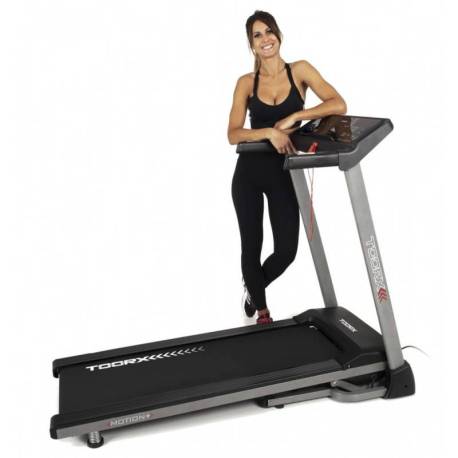 Banda de alergare electrica TOORX Motion Plus, max 100 kg, pliabila