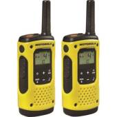 Set 2 statii radio PMR portabile MOTOROLA TLKR T92 H2O IP67 Galben