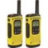 Set 2 statii radio PMR portabile MOTOROLA TLKR T92 H2O IP67 Galben