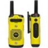 Set 2 statii radio PMR portabile MOTOROLA TLKR T92 H2O IP67 Galben