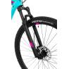 Bicicleta MTB-HT ROCK MACHINE Catherine 10-29 29'' - Albastru/Roz, XS-13.5