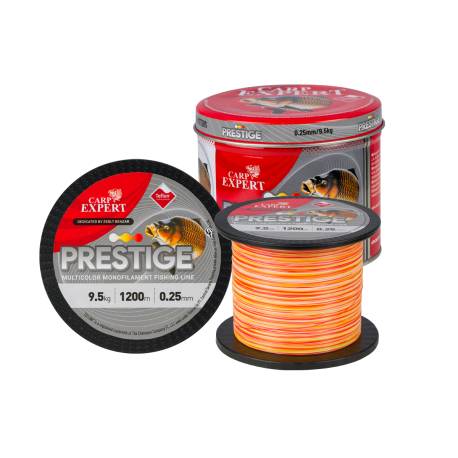 Fir monofilament CARP EXPERT Prestige Multicolor 0.22mm, 300m, 7.9kg