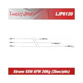 Struna LUCKY JOHN Leader SSW AFW 20kg, 35cm, 2buc/plic