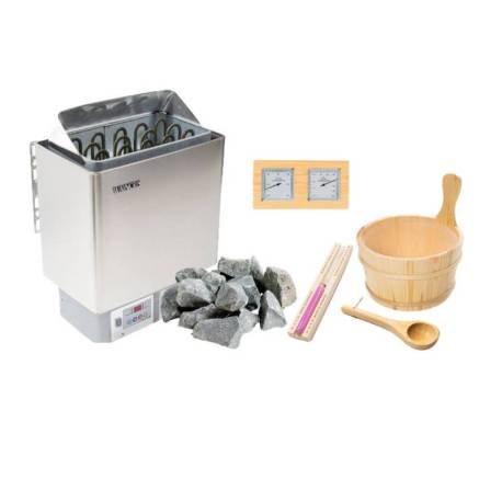 Kit de echipare sauna uscata WAINCRIS ELITE 5-8m