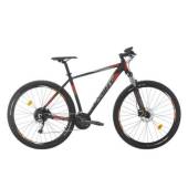 Bicicleta MTB-HT SPRINT Maverick Pro 29, negru mat/rosu, cadru 480 mm
